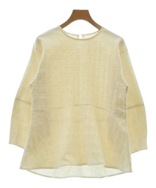 green label relaxing Blouses Ruffled Neck Blouse