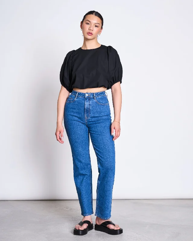 BLOUSE LAIDE BLACK Business Casual Blouse