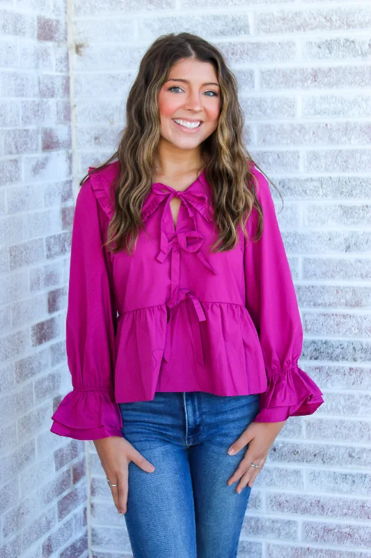 In My Space Collared Blouse Boho Chic Blouse