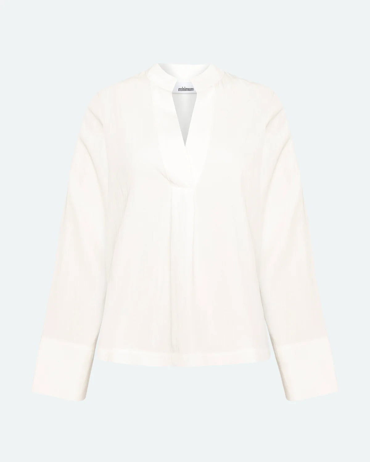 lottes long sleeve blouse 3727 Collared Satin Blouse