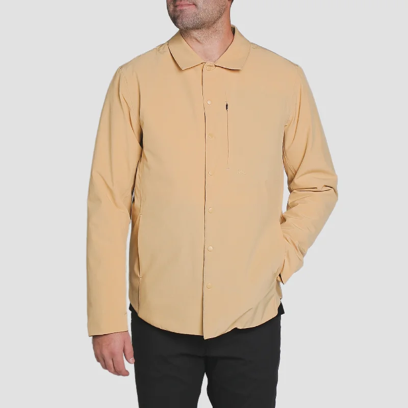 Millennium 2L Shacket Desert Side Tie Blouse