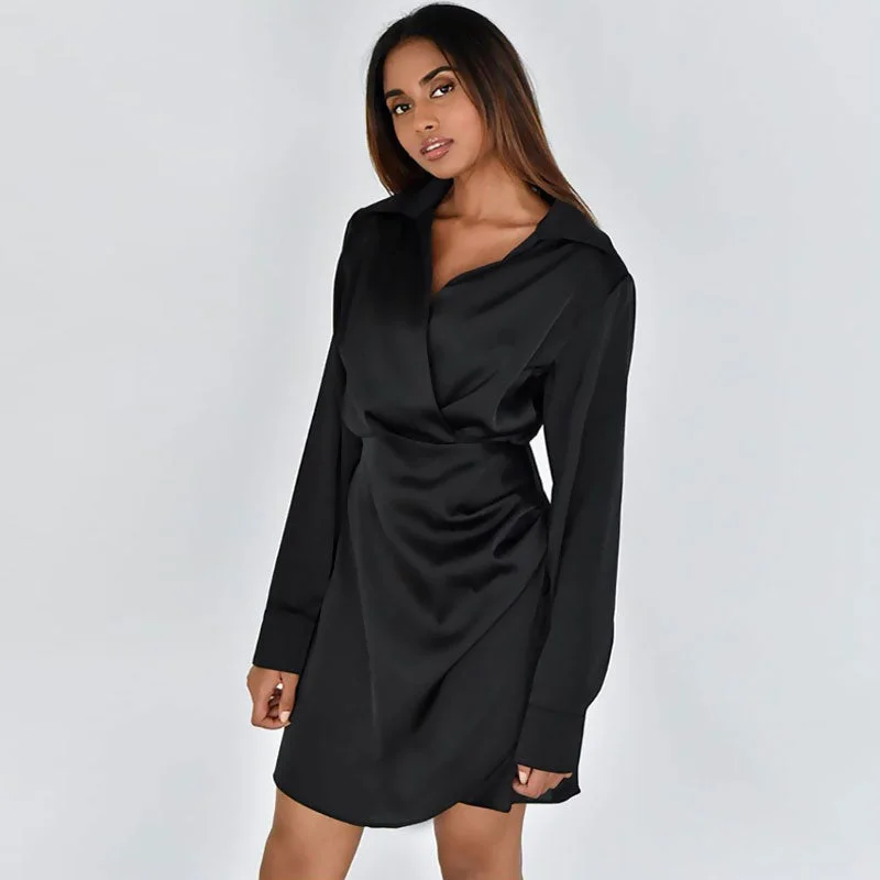 V Neck Long Trendy Sleeve Sheer Lace Blouse Puff Sleeve Blouse