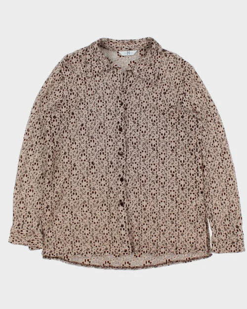 Y2k 00s Joanna Hope Lace Blouse - L Bell Sleeve Blouse