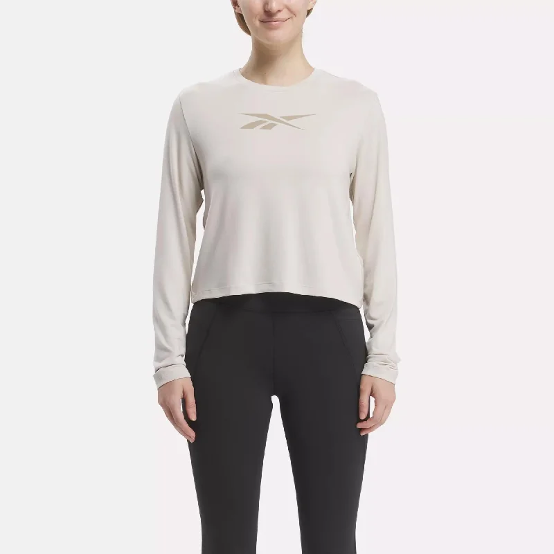 ActivChill+DreamBlend Long Sleeve T-Shirt Denim Fabric Leather Fabric Suede Fabric