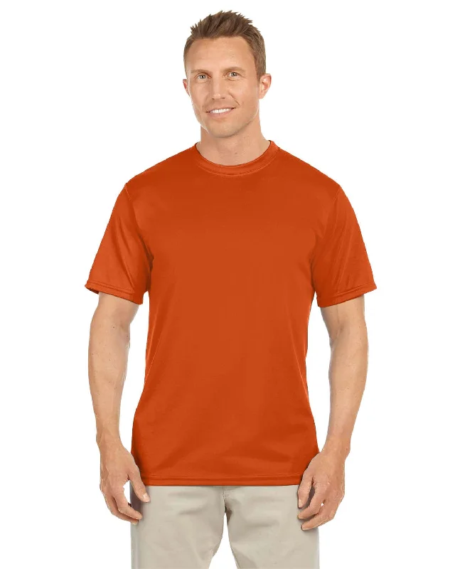 Augusta Moisture Wicking T-Shirt | Orange Chenille Blend Fleece Blend Nylon Blend