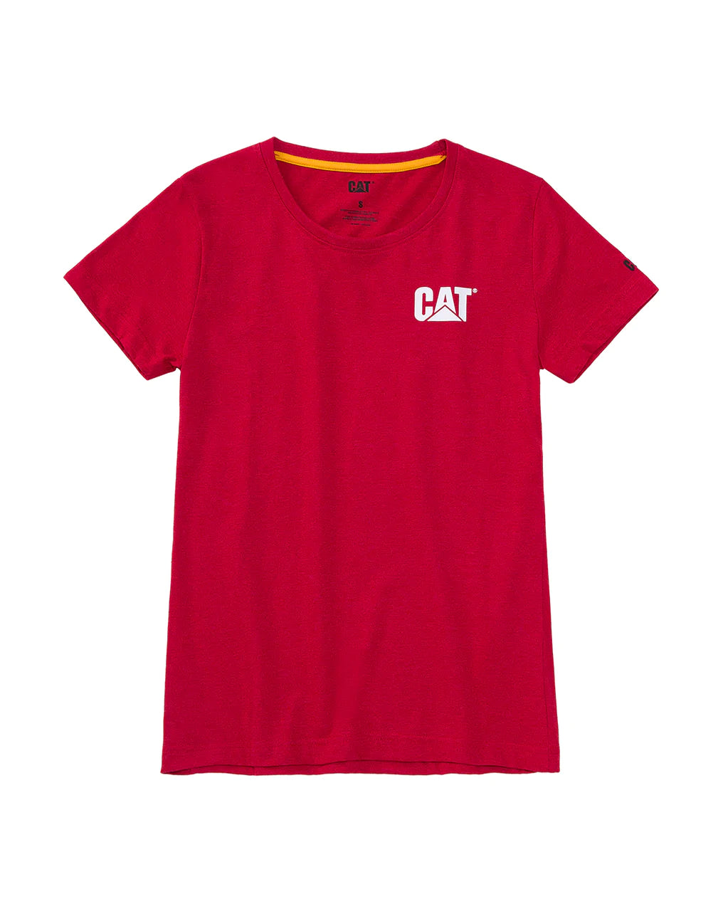 CAT WOMEN'S TRADEMARK T-SHIRT 1010009 Terry Blend Velvet Blend Canvas Blend