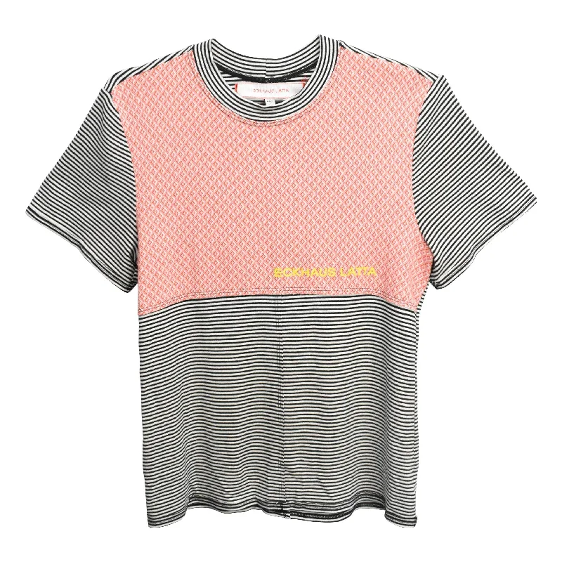 Eckhaus Latta T-shirt - Women's M Faux Fur Fabric Real Fur Fabric Shearling Fabric