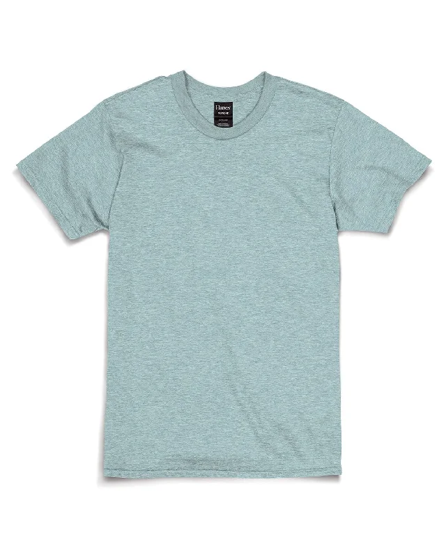 Hanes Combed Cotton T-Shirt | Marbled Ice Fall Hooded Caped Shawl Collar