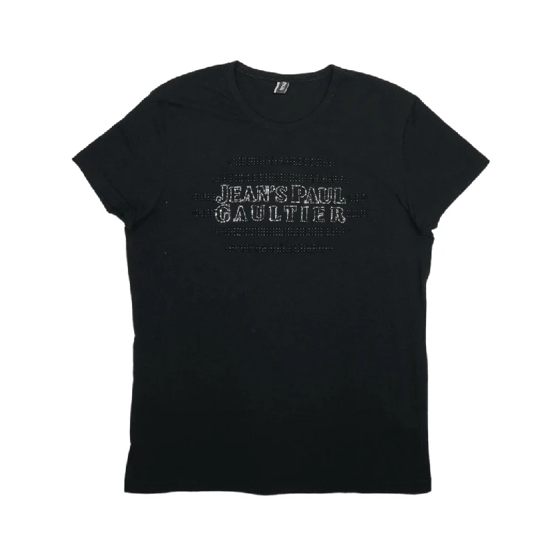 Jean's Paul Gaultier T-Shirt - Women's XXL Striped Floral Plaid