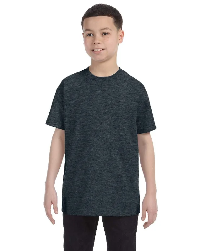 Jerzees Youth Heavyweight 50/50 T-Shirt | Black Heather Lace Blend Ribbed Blend Corduroy Blend Jerzees Youth Heavyweight 50/50 T-Shirt | Black Heather Lace Blend Ribbed Blend Corduroy Blend
