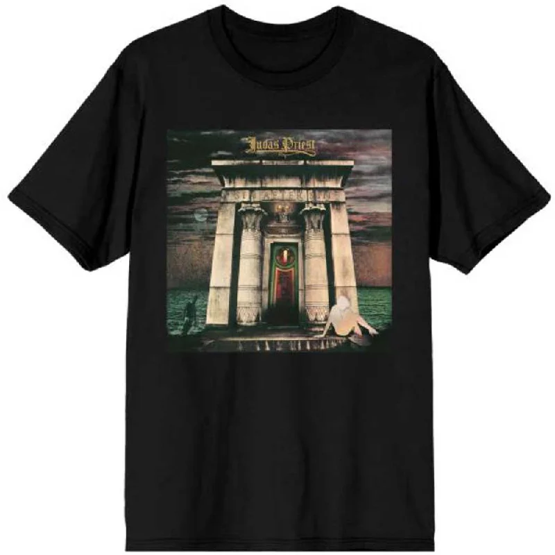 Judas Priest | Official Band T-Shirt | Sin After Sin Album Cover Cashmere Blend Cotton Blend Poly Blend Judas Priest | Official Band T-Shirt | Sin After Sin Album Cover Cashmere Blend Cotton Blend Poly Blend