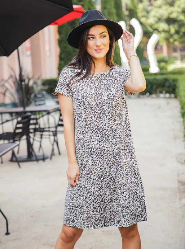 Kami Pocket T-shirt Dress Satin Fabric Silk Fabric Chiffon Fabric