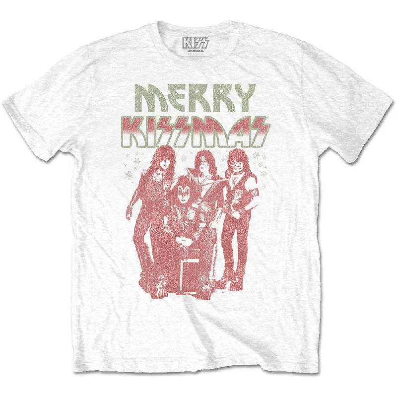 KISS | Official Band T-Shirt | Merry Kissmas Cozy Warm Stylish