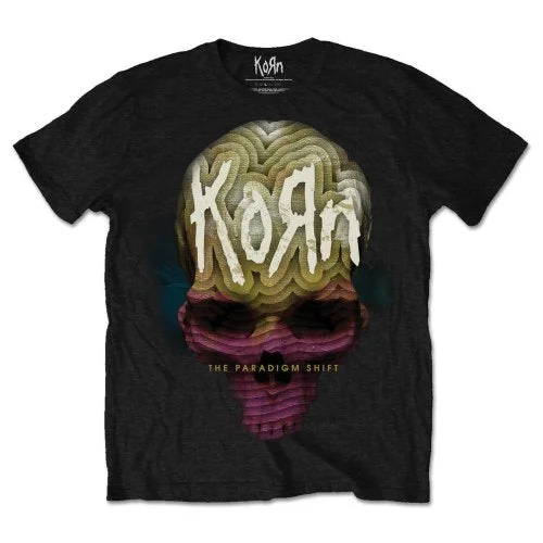 Korn | Official Band T-Shirt | Death Dream Mesh Blend Leather Blend Suede Blend