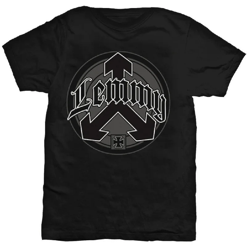Lemmy | Official Band T-Shirt | Arrow Logo Anti-Shrink Durable Soft