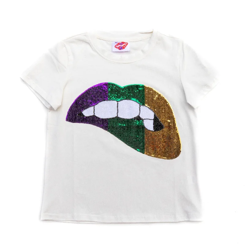 Gras Grin Tee Mesh Blend Leather Blend Suede Blend