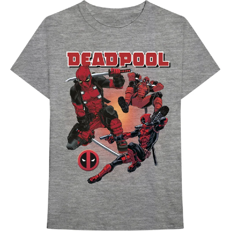 Marvel Comics | Official Band T-Shirt | Deadpool Collage 1 Spandex Blend Rayon Blend Denim Blend Marvel Comics | Official Band T-Shirt | Deadpool Collage 1 Spandex Blend Rayon Blend Denim Blend