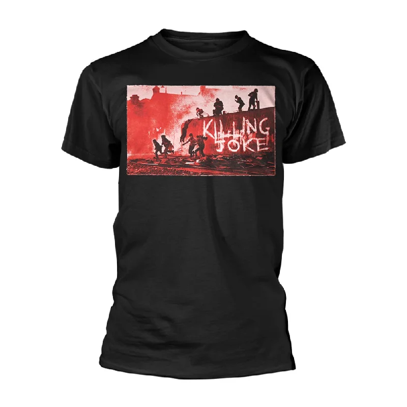 Killing Joke Unisex T-shirt: Empire Song Thin T-Shirt Open Front Quick Dry