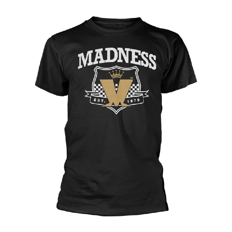 Madness Unisex T-shirt: Est. 1979 Spandex Blend Rayon Blend Denim Blend