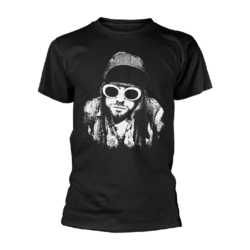 Kurt Cobain Unisex T-shirt: One Colour Mesh Fabric Canvas Fabric Denim Fabric