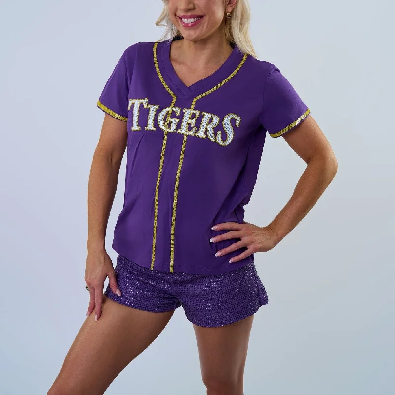 Tigers Slugger Tee Cashmere Blend Cotton Blend Poly Blend