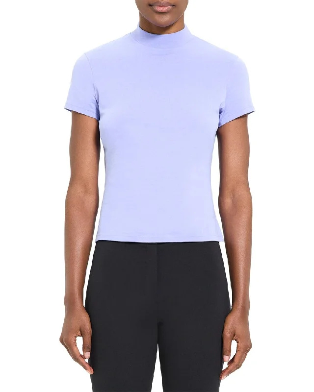 Theory Tiny T-Shirt Solid Color Striped Floral