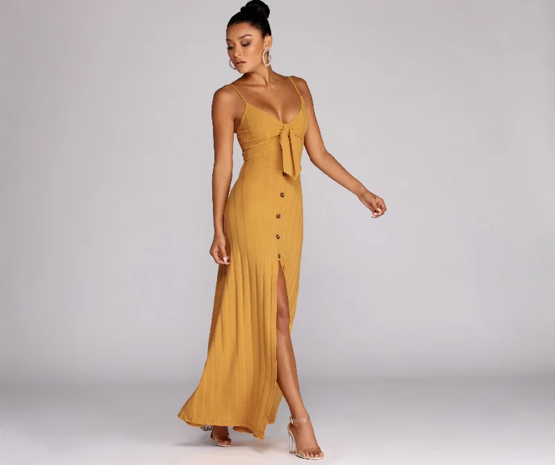 Button Down Stylish Beauty Maxi Dress Cozy Cold-Shoulder Maxi Dress