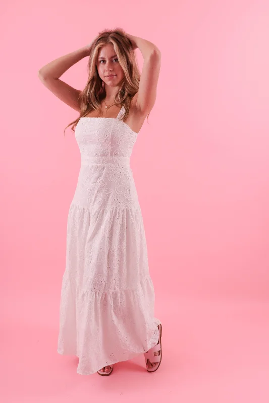 Doing My Best Maxi Dress Trendy V-Neck Maxi Dress