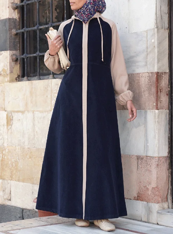 Dual Fabric Maxi Dress Fashionable Maxi Dress with Fringe