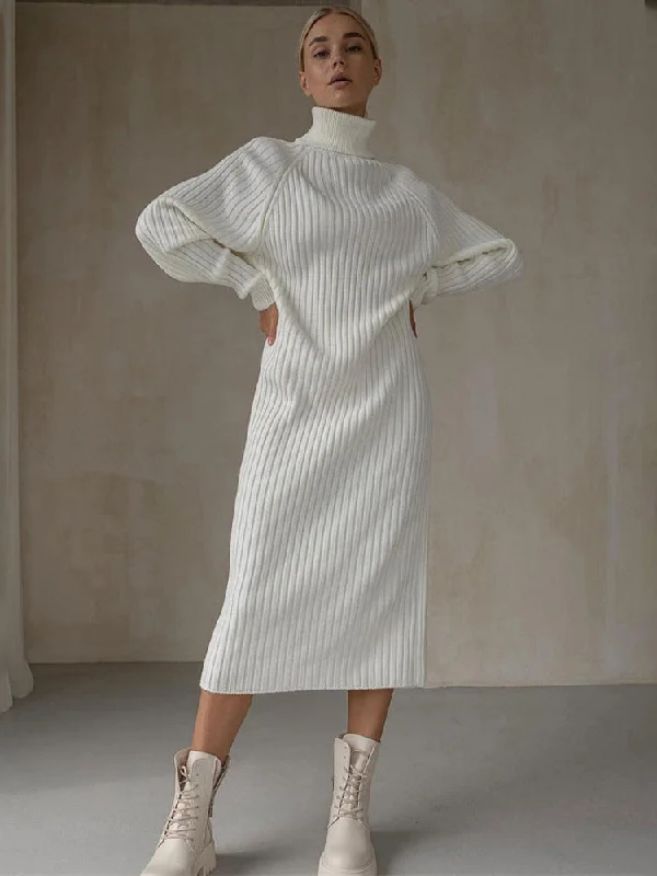 Zjkrl - Autumn Knit Loose Turtleneck Maxi Dress Women Ribbed High Waist Fashion Elegant Dress Knitwear Long Sleeve Female Dress Chic Boho Print Maxi Dress Zjkrl - Autumn Knit Loose Turtleneck Maxi Dress Women Ribbed High Waist Fashion Elegant Dress Knitwear Long Sleeve Female Dress Chic Boho Print Maxi Dress