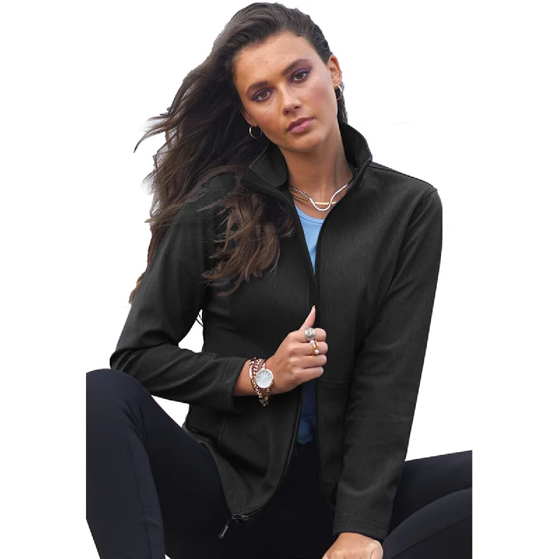 Edwards Women's Black Lightweight Soft Shell Jacket Print Jacket Jacquard Jacket Embroidered Jacket Edwards Women's Black Lightweight Soft Shell Jacket Print Jacket Jacquard Jacket Embroidered Jacket