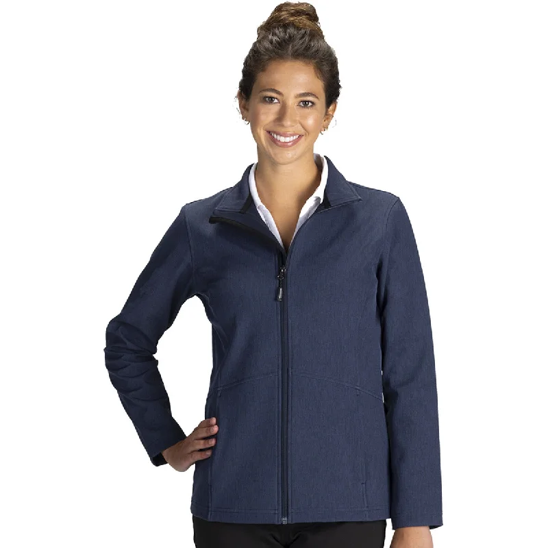 Edwards Women's Deep Blue Heather Lightweight Soft Shell Jacket Faux Fur Jacket Real Fur Jacket Shearling Jacket Edwards Women's Deep Blue Heather Lightweight Soft Shell Jacket Faux Fur Jacket Real Fur Jacket Shearling Jacket