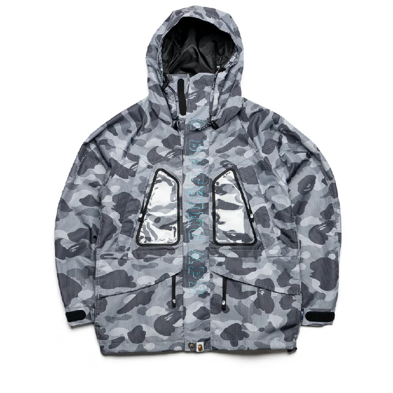 A Bathing Ape Honeycomb Camo Snowboard Jacket - Grey Mesh Jacket Canvas Jacket Denim Jacket A Bathing Ape Honeycomb Camo Snowboard Jacket - Grey Mesh Jacket Canvas Jacket Denim Jacket