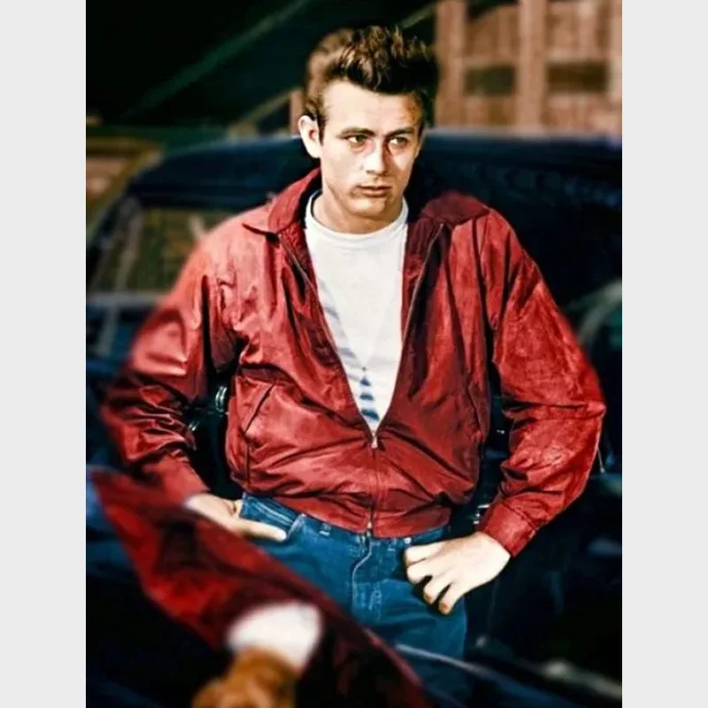 James Dean Rebel Without A Cause Red Jacket Jacket Blazer Coat