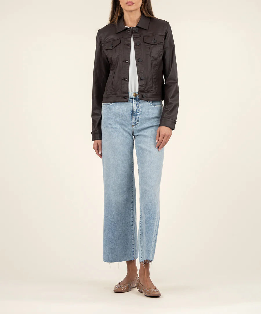 Julia Crop Jacket Denim Jacket Leather Jacket Suede Jacket