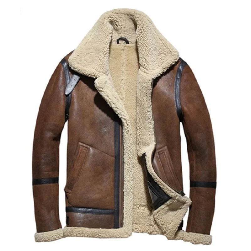 Men's Distressed Dark Brown Shearling Leather Jacket Herringbone Jacket Checkered Jacket Solid Jacket Men's Distressed Dark Brown Shearling Leather Jacket Herringbone Jacket Checkered Jacket Solid Jacket
