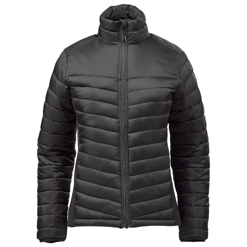 Stormtech Women's Black/Granite Montserrat Thermal Jacket Mesh Jacket Canvas Jacket Denim Jacket Stormtech Women's Black/Granite Montserrat Thermal Jacket Mesh Jacket Canvas Jacket Denim Jacket