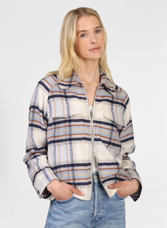 Ricki Zip Jacket Belted Jacket Elasticated Jacket Padded Jacket