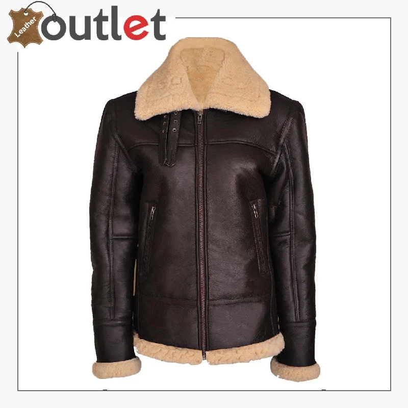 Women B3 Bomber Shearling Aviator Jacket Toggled Jacket Drawstring Jacket Belted Jacket Women B3 Bomber Shearling Aviator Jacket Toggled Jacket Drawstring Jacket Belted Jacket