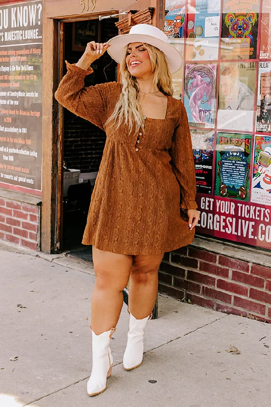 Afternoon Date Mini Dress Curves Fashionable Party Mini Dress