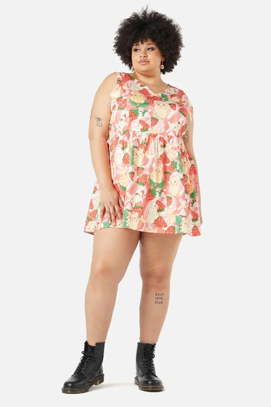 Curve Ohmeohmy Mini Dress Chic Halter Mini Dress