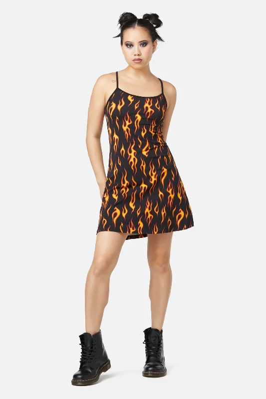 Inferno Mini Dress Fashionable Party Mini Dress