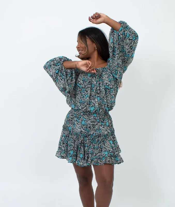 Printed Mini Dress Stylish Summer Mini Dress