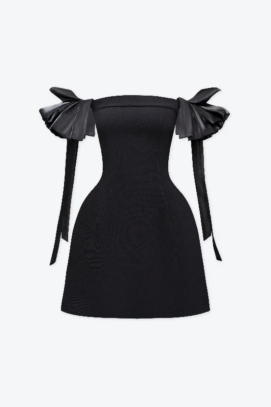 Ruby Beach Party Mini Dress Cozy Long Sleeve Mini Dress