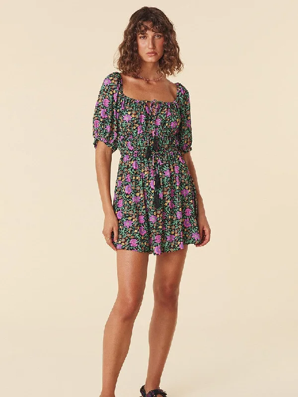 Village Mini Dress Elegant Tulle Mini Dress
