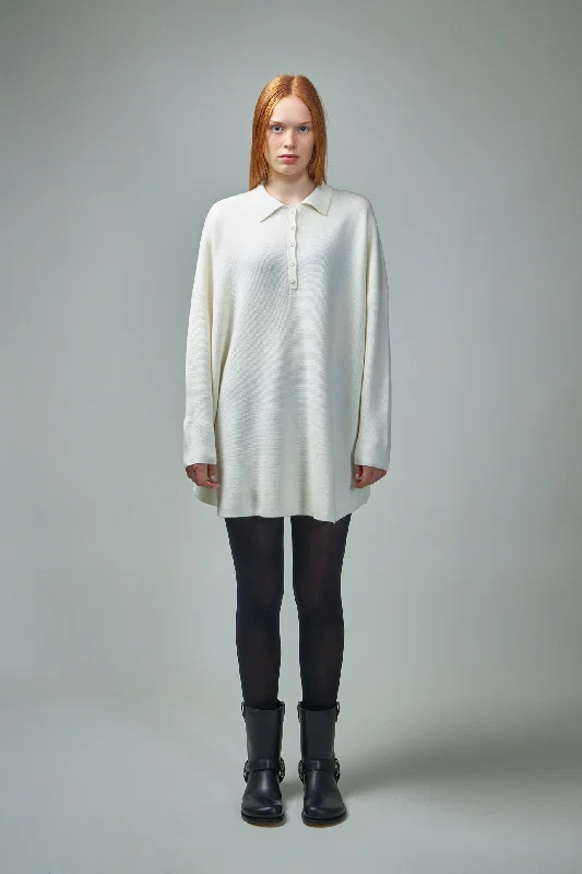 Mimi Polo Mini Dress Cozy Sweater Mini Dress