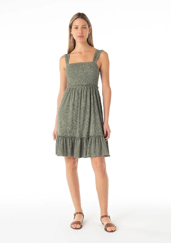 Nadine Mini Dress Chic Puff Sleeve Mini Dress