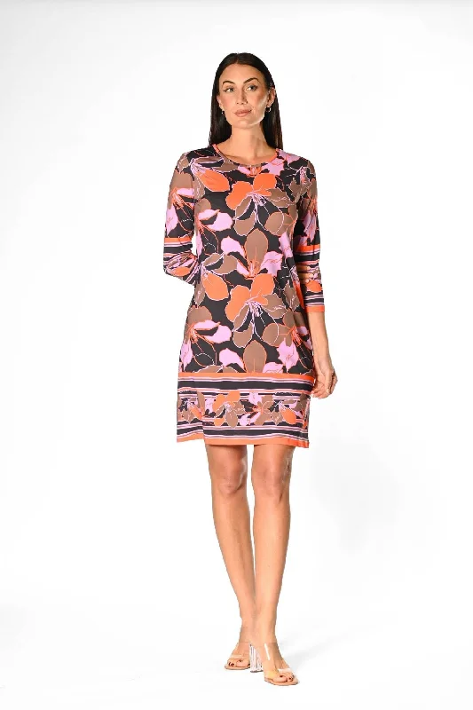 Daphne Dress Night Garden