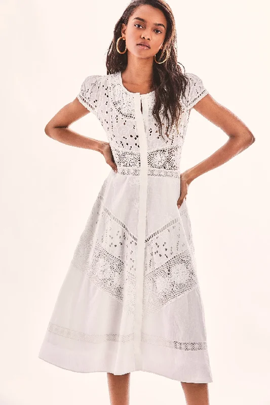Adaly Dress True White