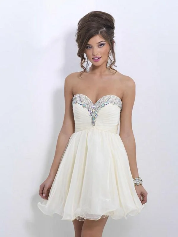 Blush by Alexia Designs - Sweetheart Embellished A-Line Dress X156SC